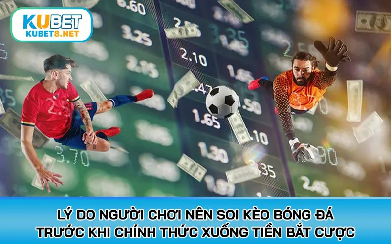 Lý do người chơi nên soi kèo bóng đá trước khi chính thức xuống tiền bắt cược