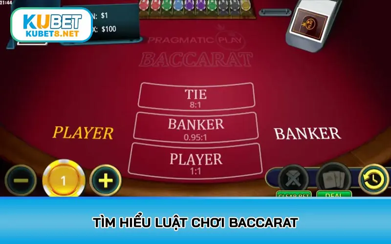 Tìm hiểu luật chơi Baccarat